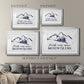 Move Mountains - Modern Framed Art Print
