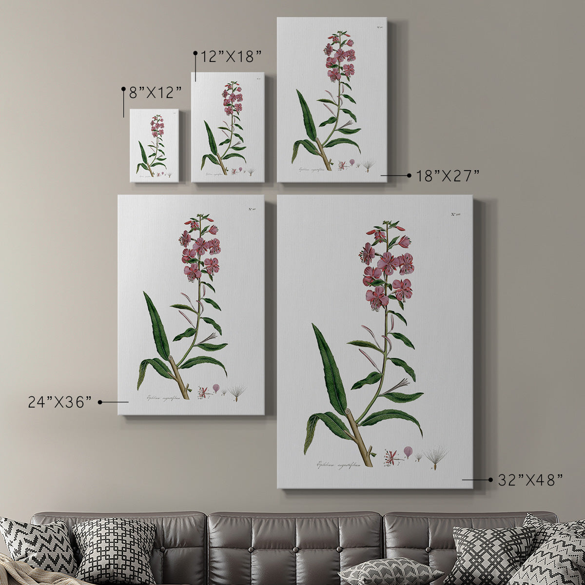 Rose Botanical I - Canvas Art Print