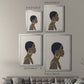 Heavenly Hair IV - Modern Framed Canvas Print