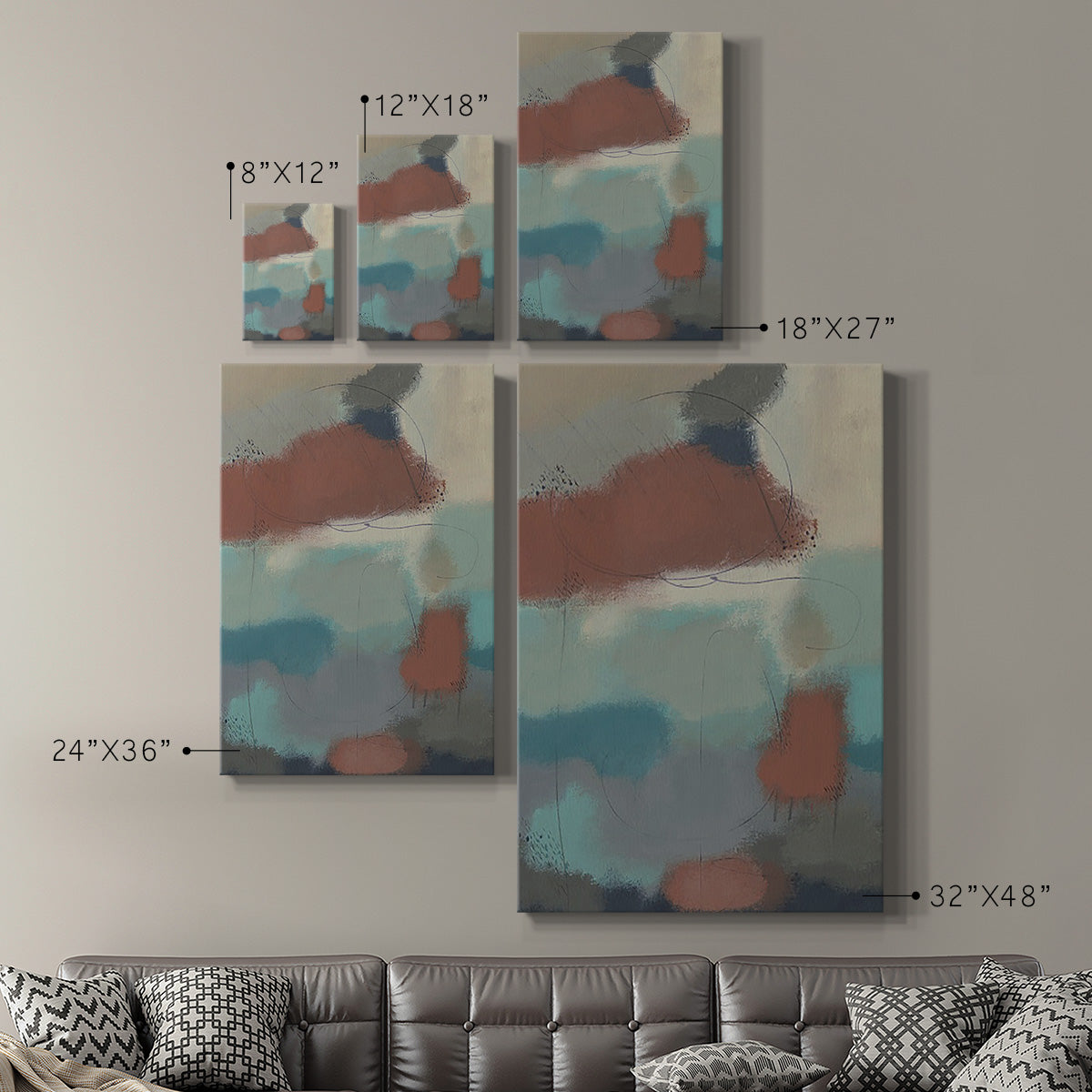 Floating By II - Canvas Art Print