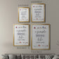 The Simple Things - Modern Framed Canvas Print