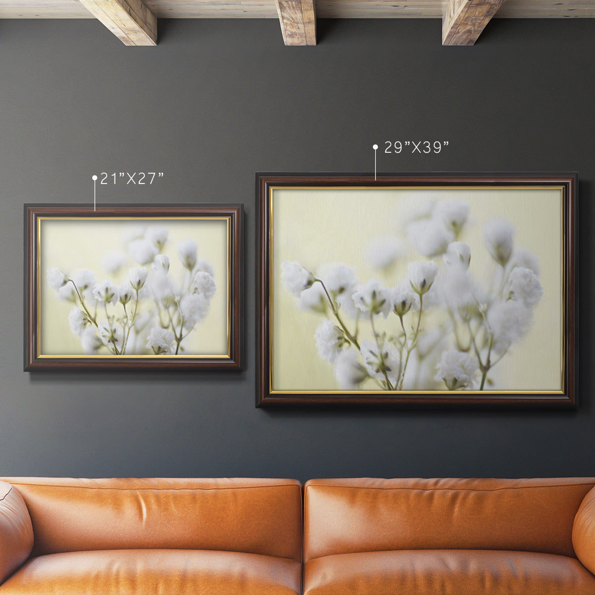 Baby's Breath Study IV Premium Framed Canvas- Ready to Hang