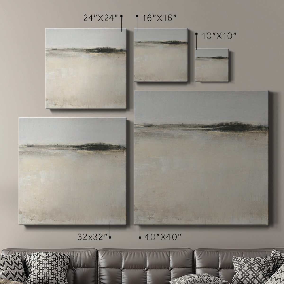 Subtle Scape I - Canvas Art Print