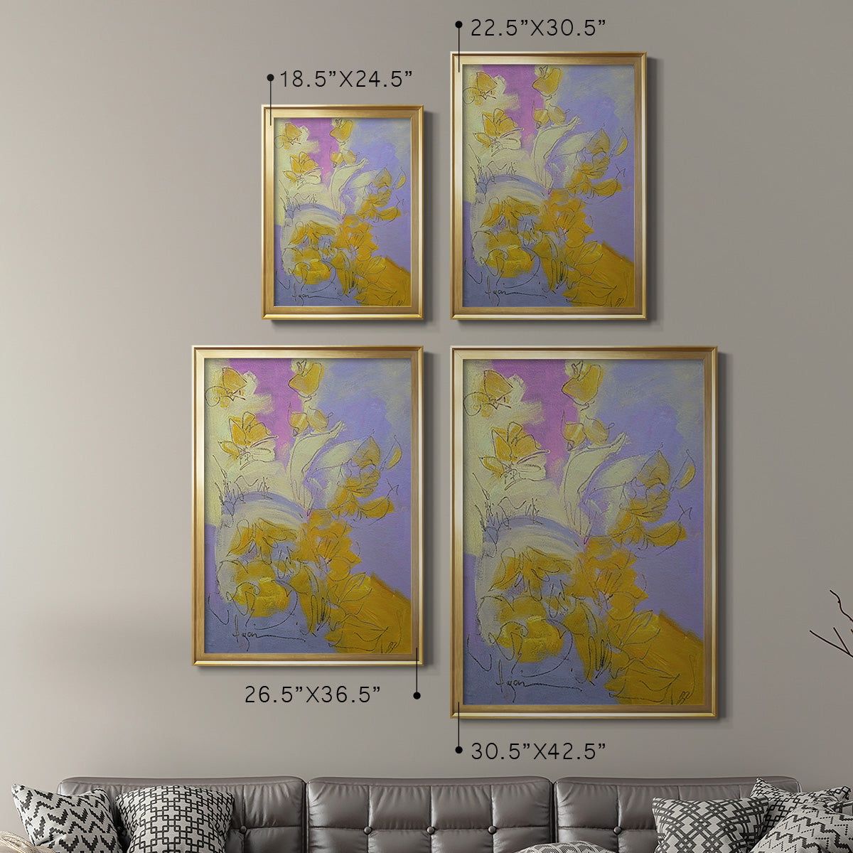 Free Bird - Modern Framed Canvas Print