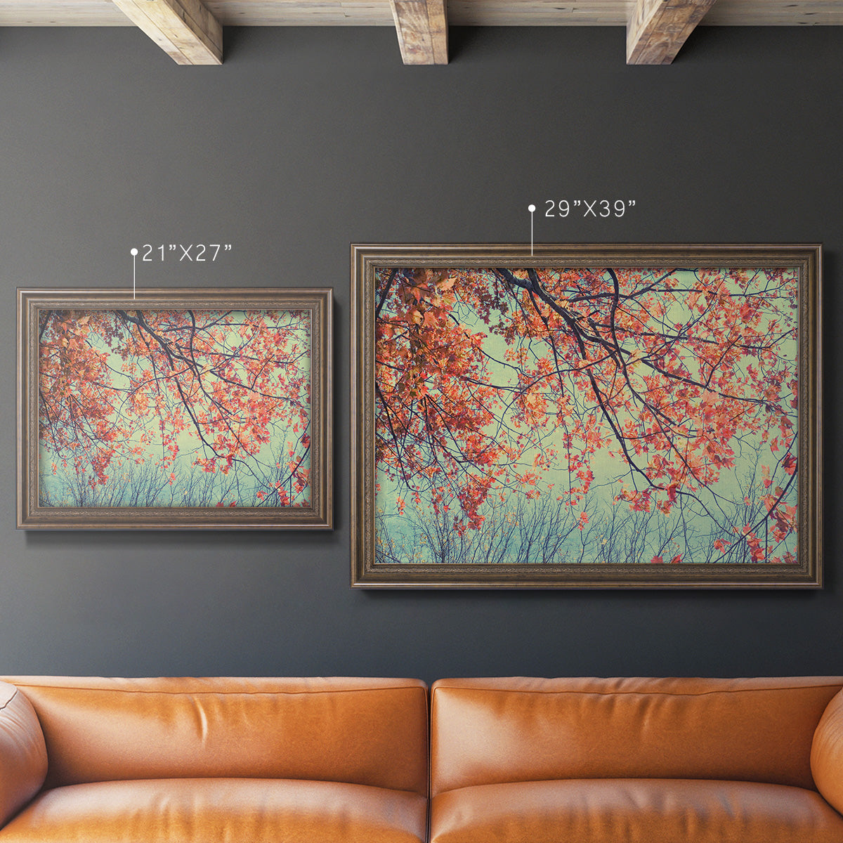 Autumn Tapestry II Premium Framed Canvas- Ready to Hang