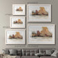 The Autumn View II - Barnwood Framed Art Print