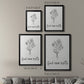 Find Your Roots Sketch - Modern Framed Canvas Print