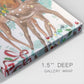 Doe and Fawn I - Gallery Wrapped Canvas