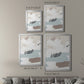 Neutral Wash II - Modern Framed Canvas Print