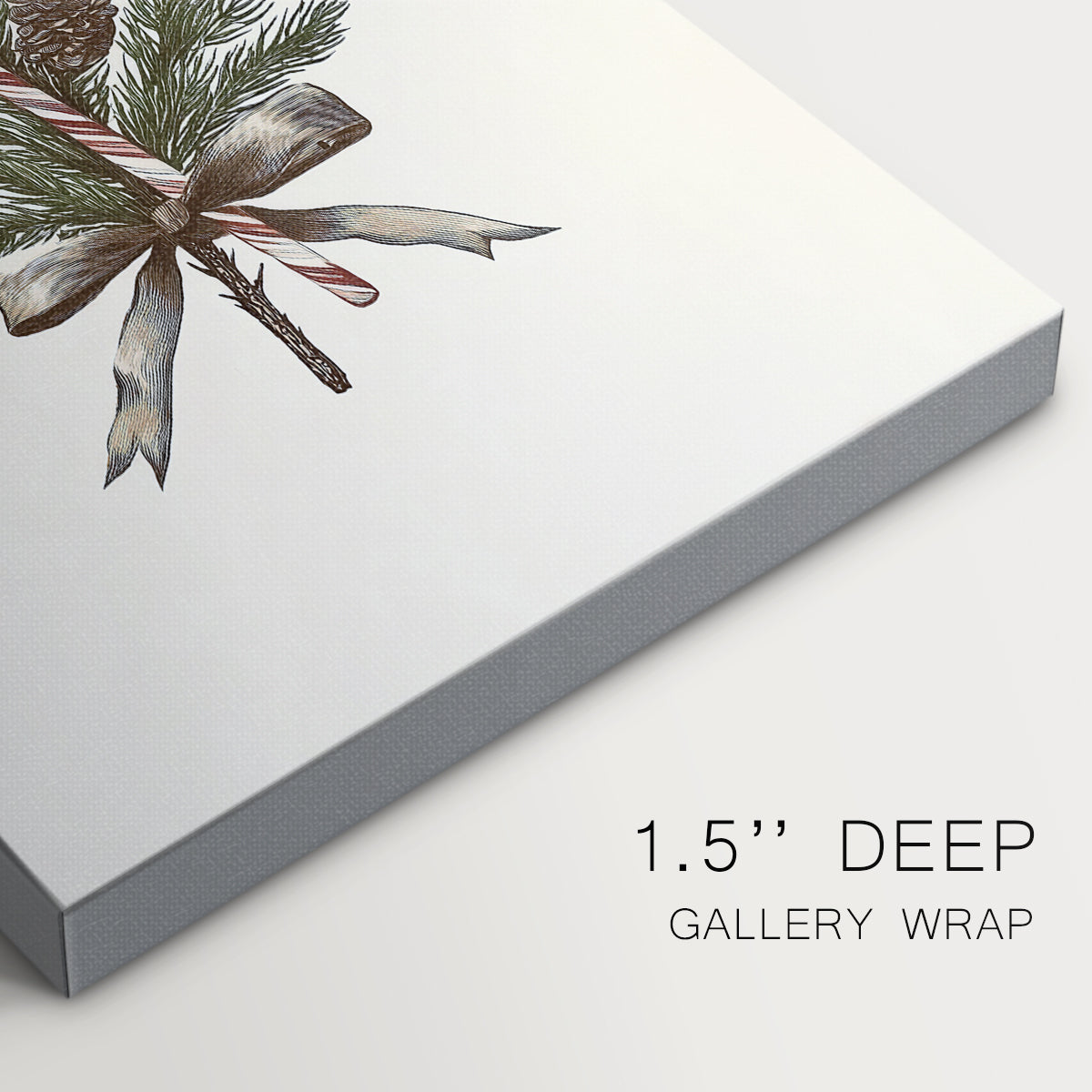 Snowwhite Skies at Eve - Canvas Art Print