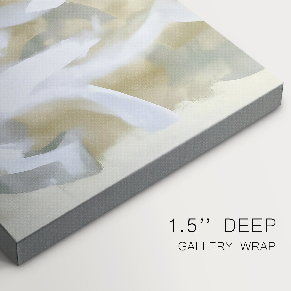 Abstract artwork featuring soft hues and flowing forms expressing movement and emotion in a contemporary style