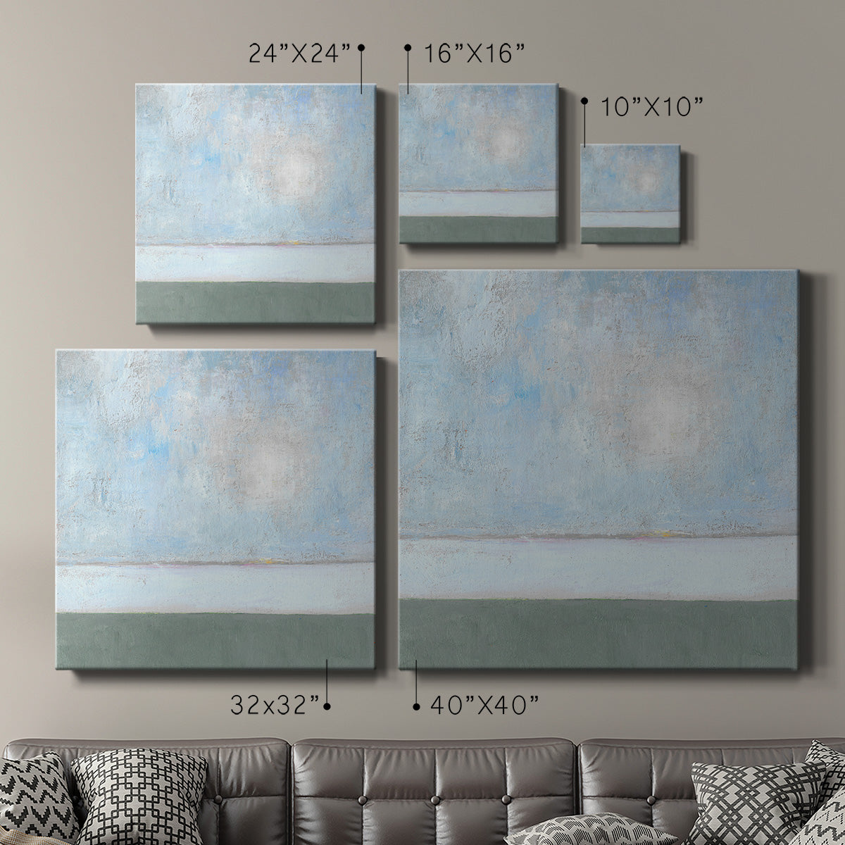 Seagrass Mist II-Premium Gallery Wrapped Canvas - Ready to Hang