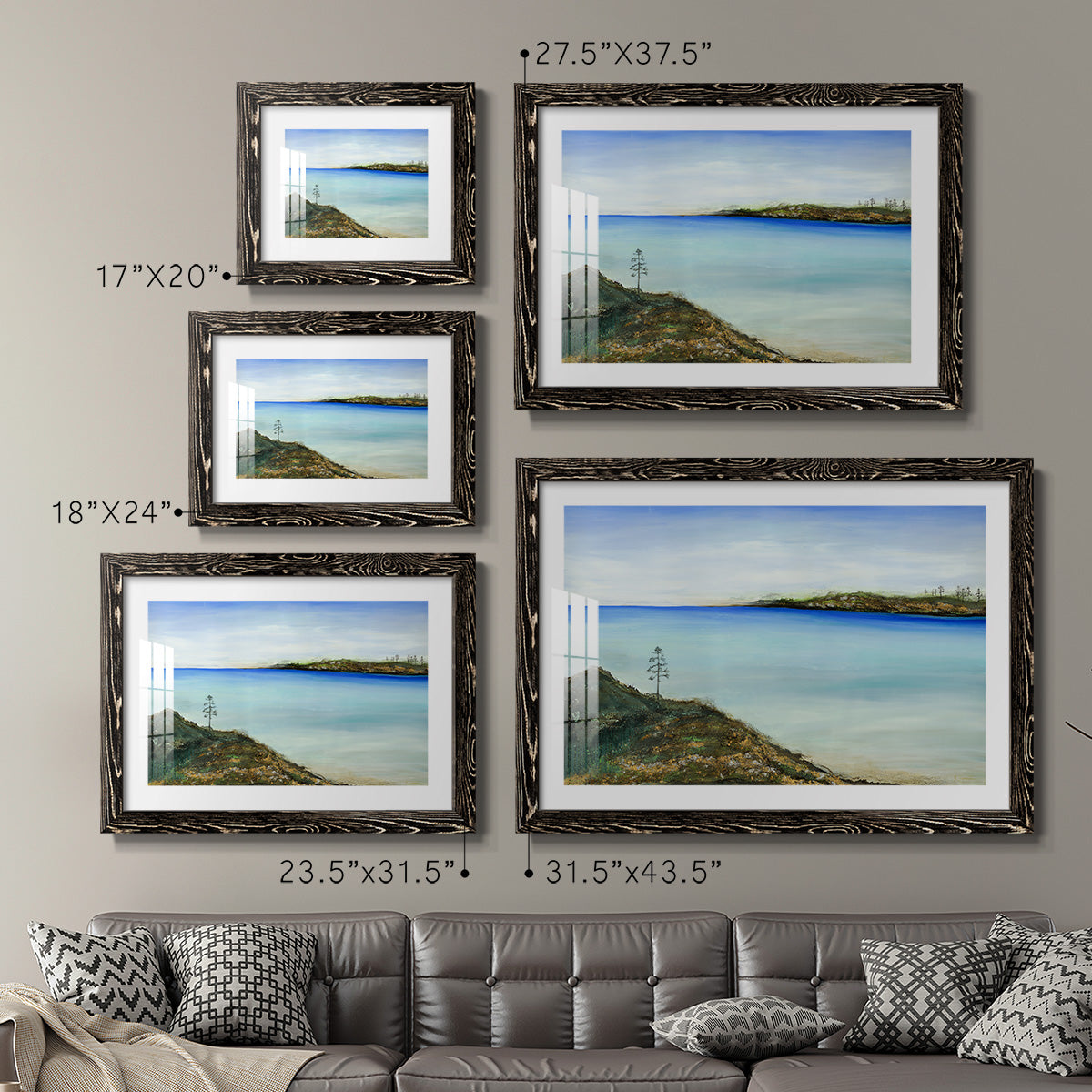 On A Clear Day-Premium Framed Print - Ready to Hang