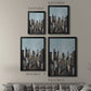 City Beat - Modern Framed Canvas Print