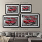 The Man Cave - Modern Framed Art Print