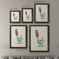 Size comparison chart for a set of two black barnwood framed canvas prints.