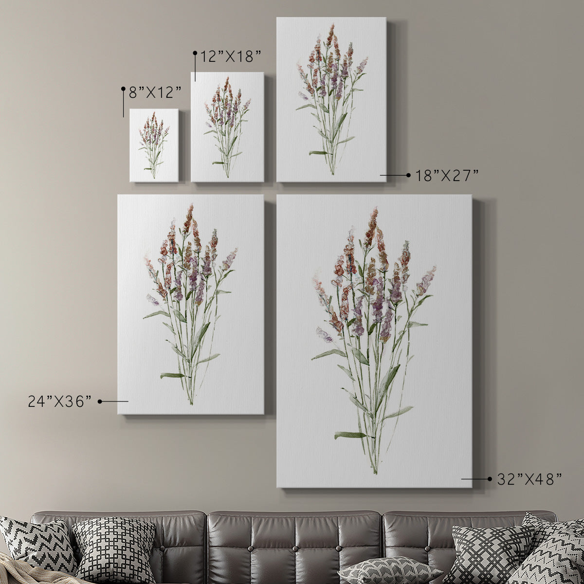 Dainty Botanical III - Canvas Art Print