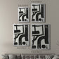 Inkwell Intersect I - Modern Framed Canvas Print