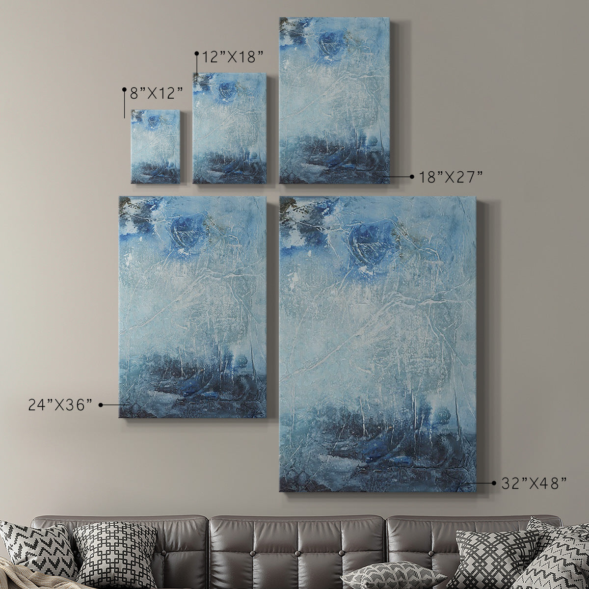 Coastal Seas IV - Canvas Art Print