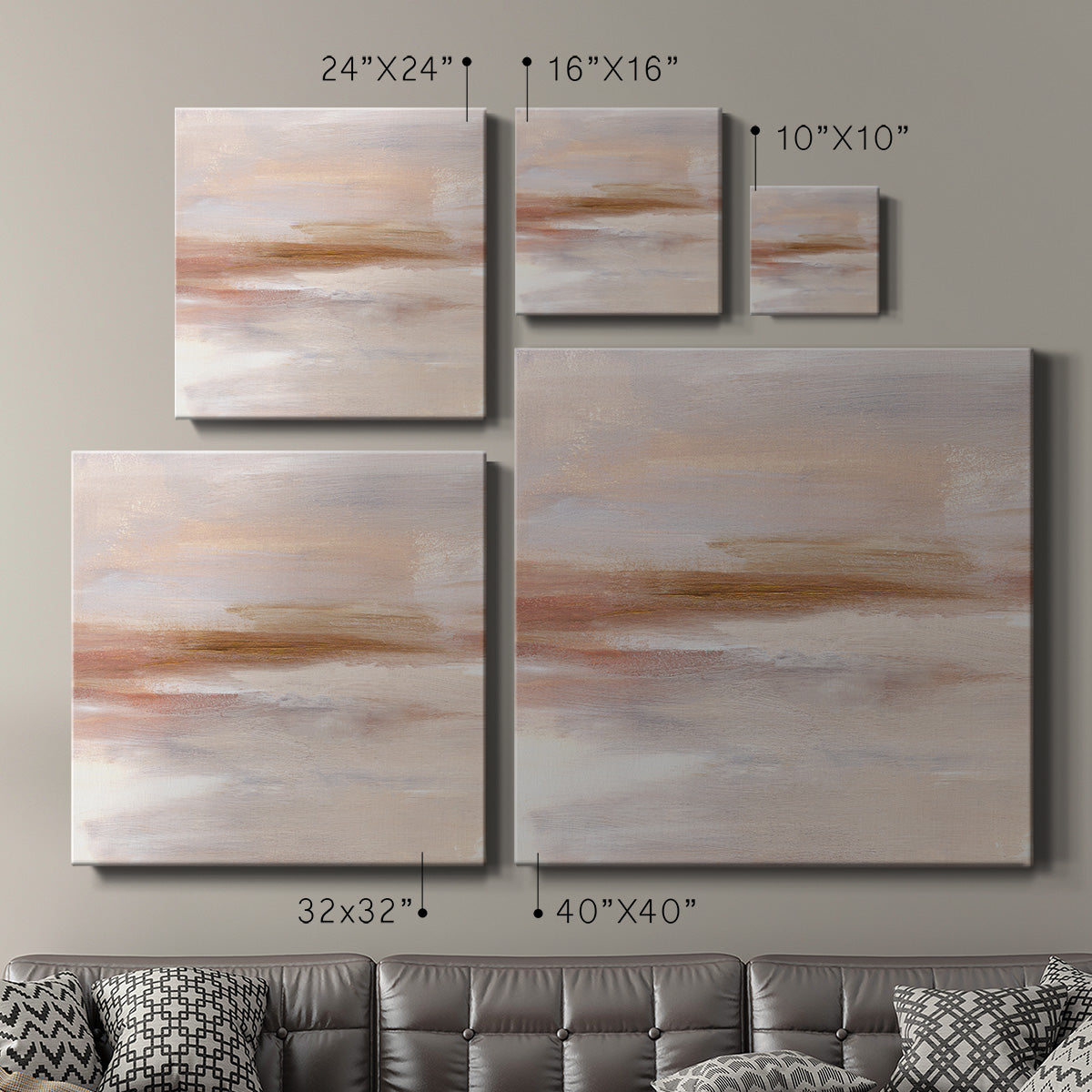 Golden Horizon II - Canvas Art Print