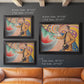 Neo-impressionist abstract portrait by Paul Signac in an ornate black frame with gilded inner detail shown in multiple size options.