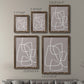 Linen Roundabout I - Premium Framed Canvas 2 Piece Set - Ready to Hang