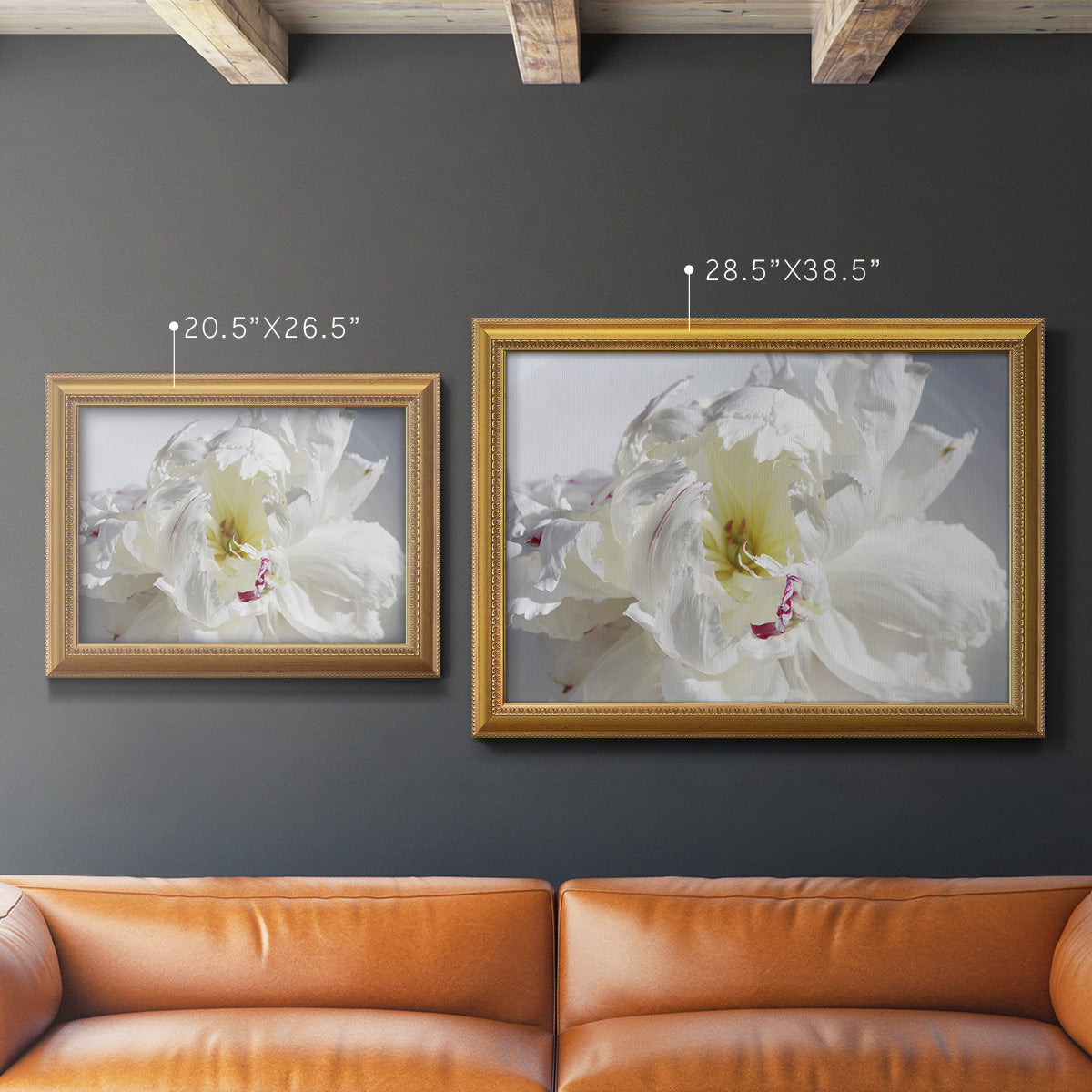 Breathless IV - Ornate Framed Canvas Print