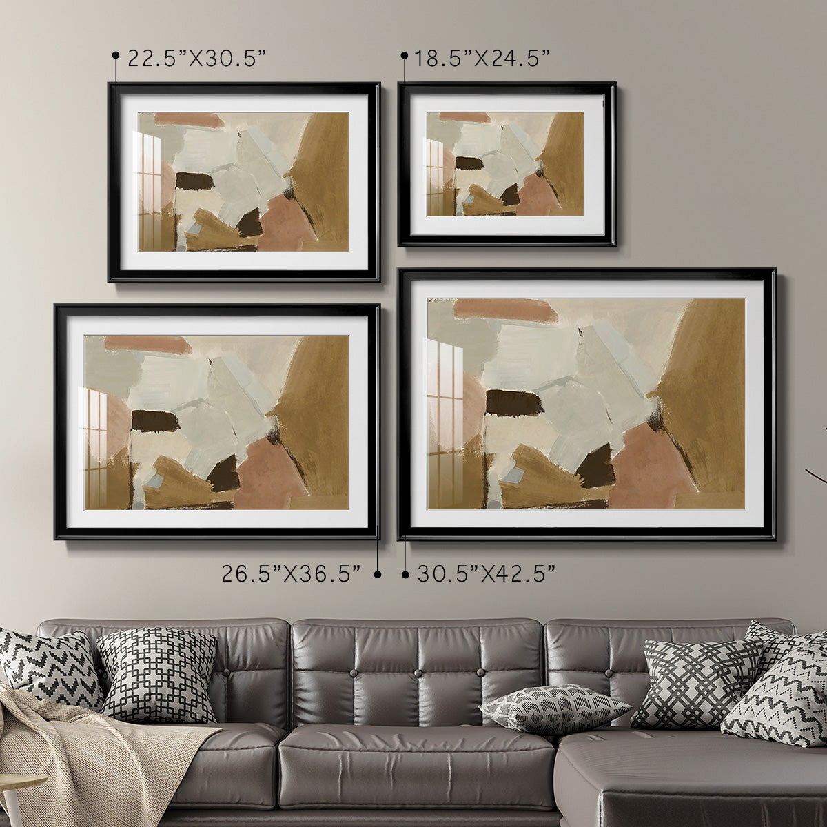 Almondine I Premium Framed Print - Ready to Hang