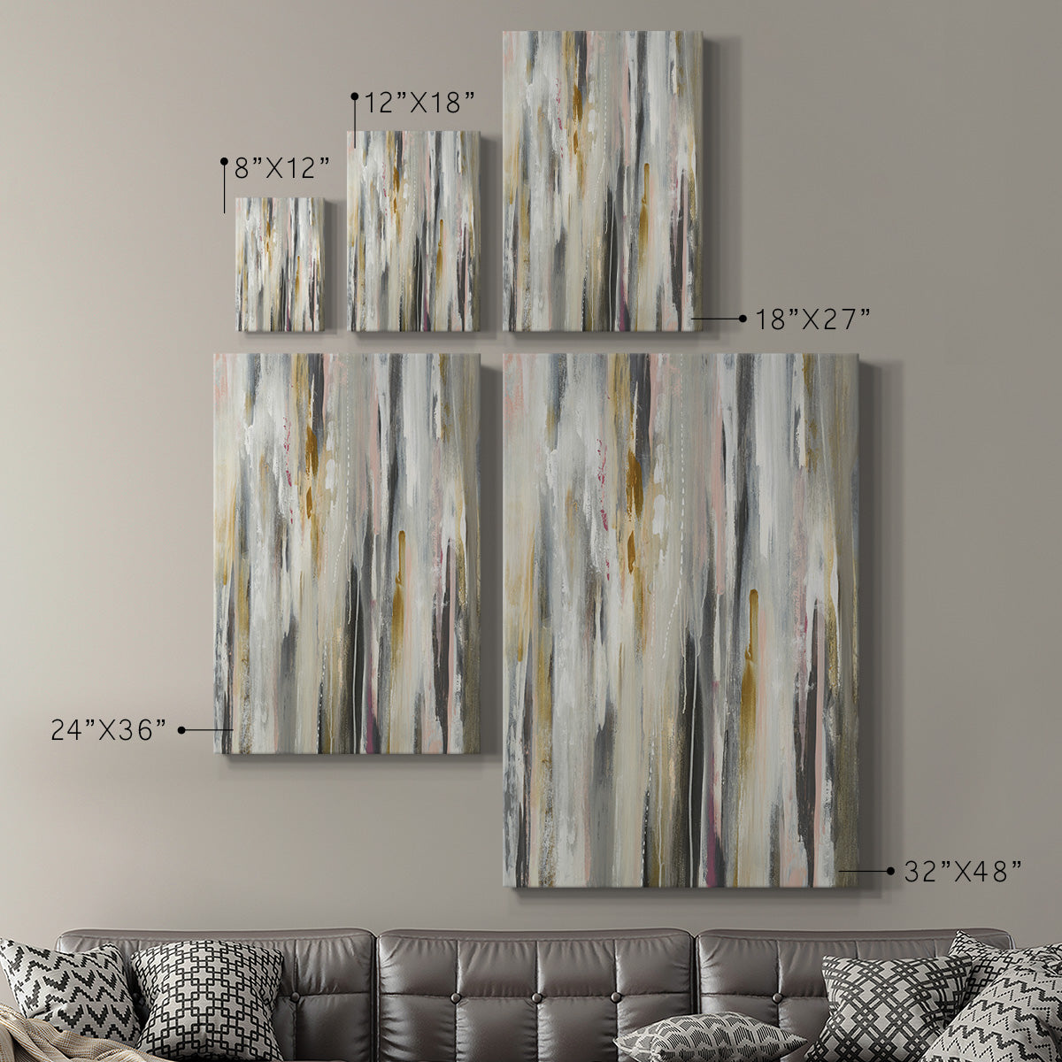 Color Ripple - Canvas Art Print