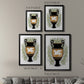 Greek Vases III - Modern Framed Canvas Print