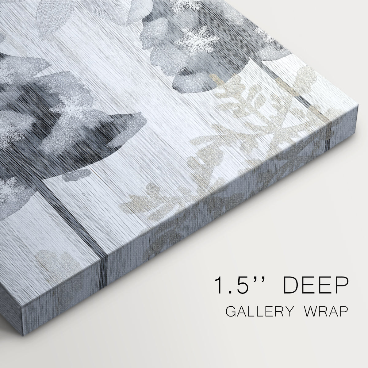 Silver Night Whisper - Canvas Art Print