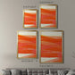 Warm Rays II - Modern Framed Canvas Print