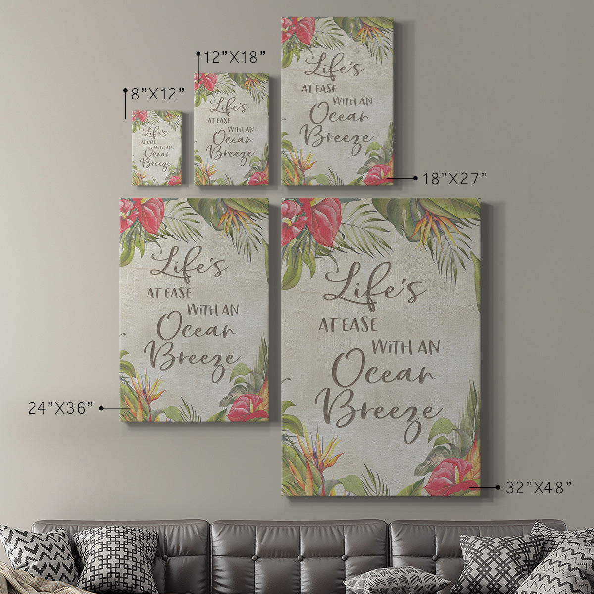 Life's At Ease - Canvas Art Print
