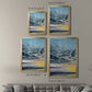 Anastasia Island Sunset I - Modern Framed Canvas Print