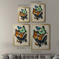 Collaged Butterflies I - Modern Framed Canvas Print