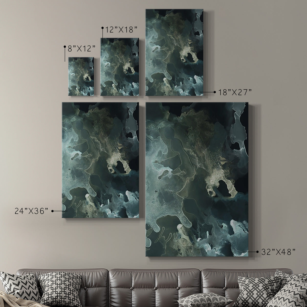 Gilded Spector I - Canvas Art Print