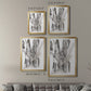 Europe Street Sketches III - Modern Framed Canvas Print