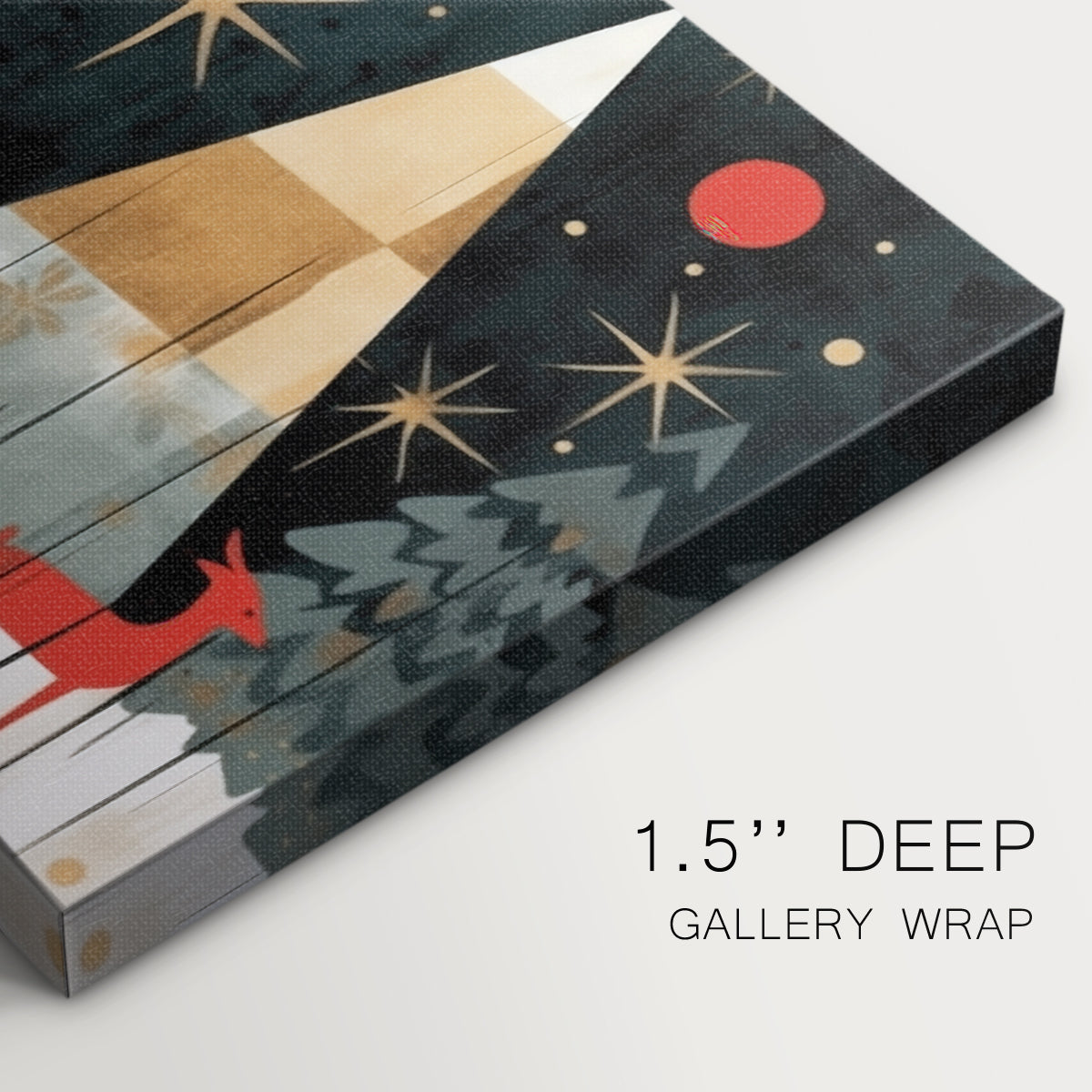 Twilight of Warm Lantern Icicles - Canvas Art Print