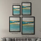 Aqua Quartz V1 - Modern Framed Canvas Print