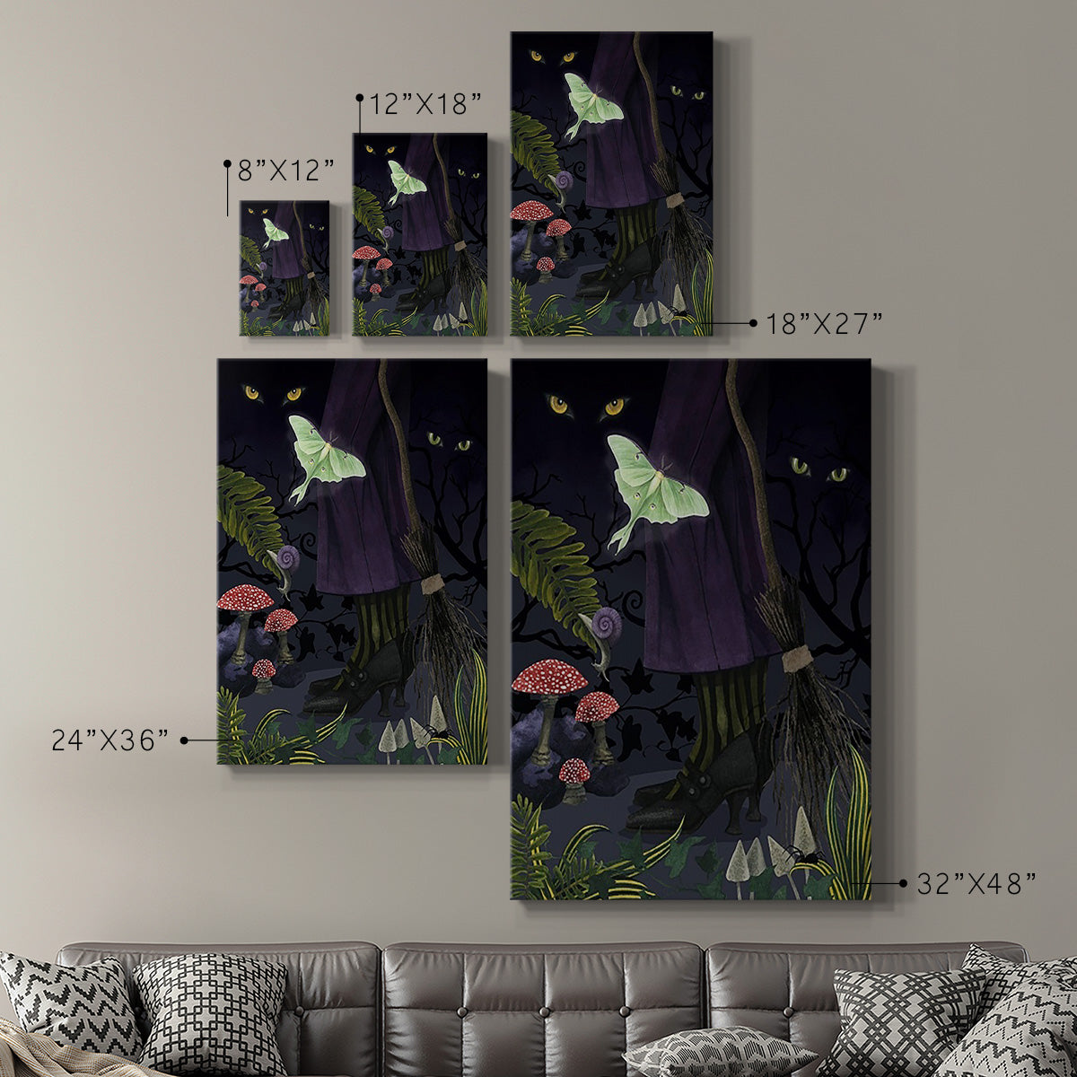 Hallowed Forest II Premium Gallery Wrapped Canvas - Ready to Hang