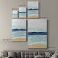 Watercolor Ocean Horizon II Premium Gallery Wrapped Canvas - Ready to Hang