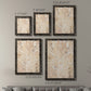 Walnut Damask III - Premium Framed Canvas 2 Piece Set - Ready to Hang