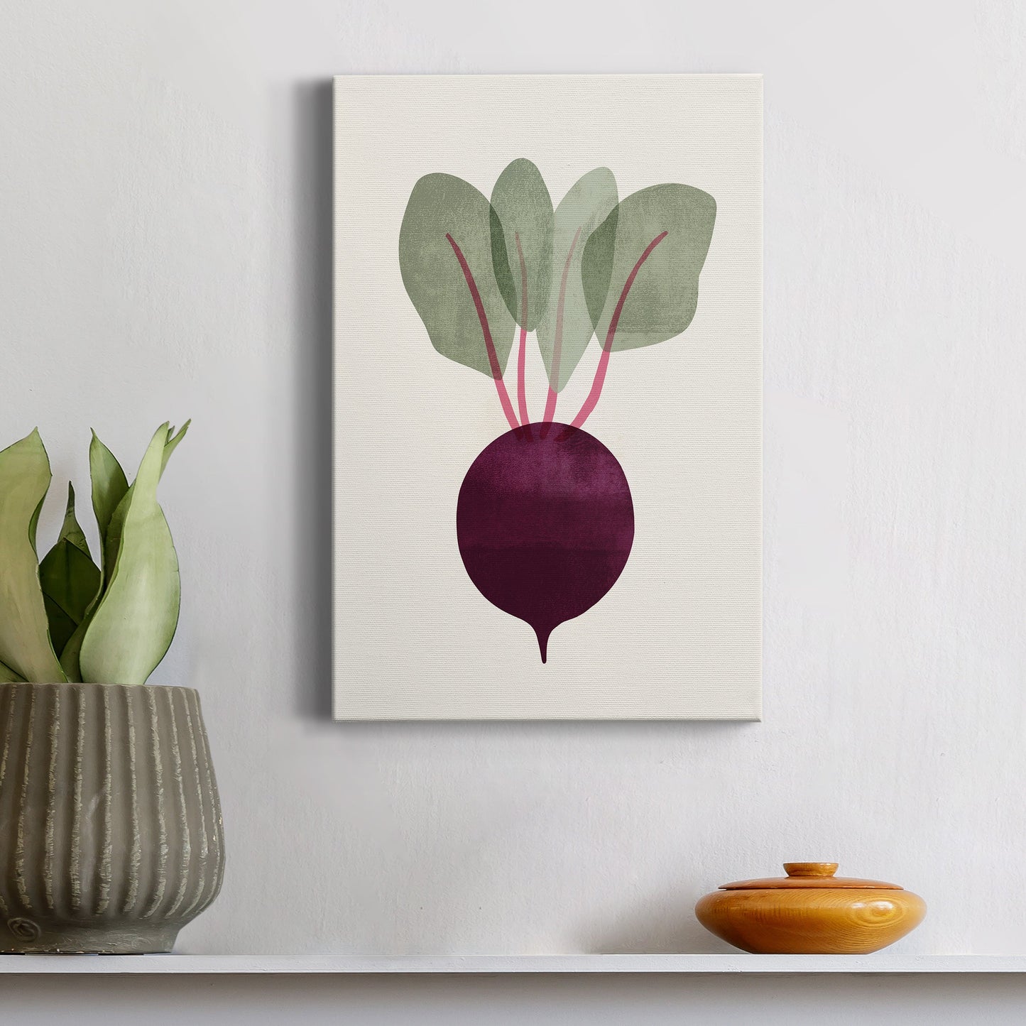 Organic Veg IX Premium Gallery Wrapped Canvas - Ready to Hang