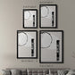 Zen Shapes II - Modern Framed Canvas Print