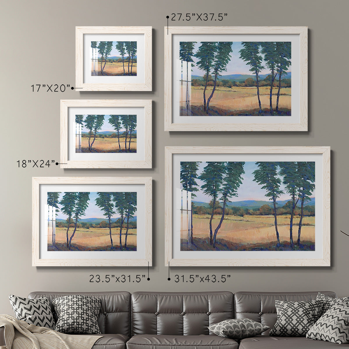 Still Morning II - Barnwood Framed Art Print