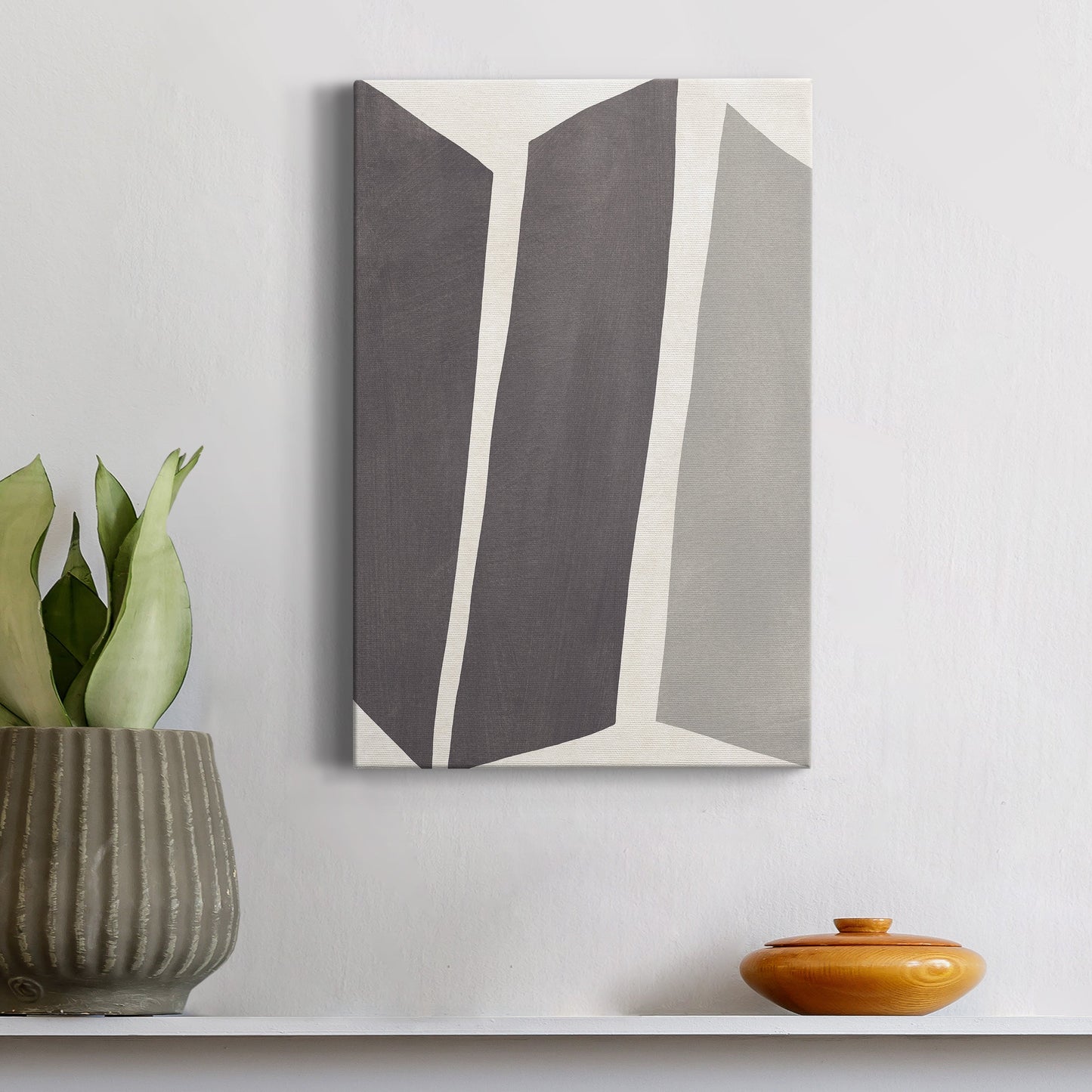 Colorblock Artifact I Premium Gallery Wrapped Canvas - Ready to Hang