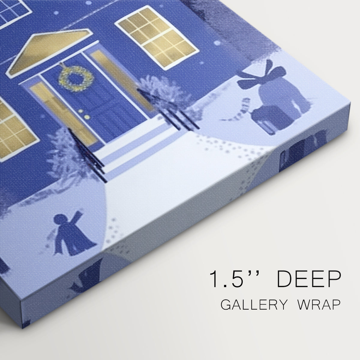 Powder Blue Serenade of Bells - Canvas Art Print