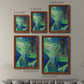 Geometric in Cool VII - Premium Framed Canvas 2 Piece Set - Ready to Hang