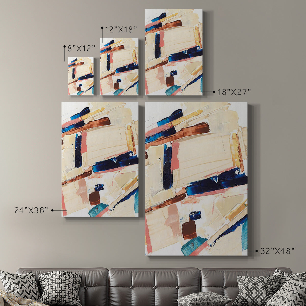 Pivot Point I - Canvas Art Print