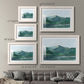 Green Grey Mountains I - Barnwood Framed Art Print